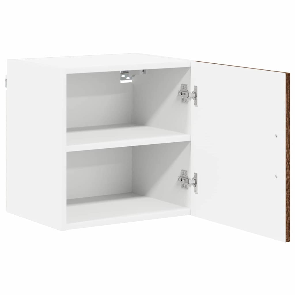 Vægskab LUCCA 2 pcs Brunt eg 40 x 31 x 40 cm Konstrueret træ