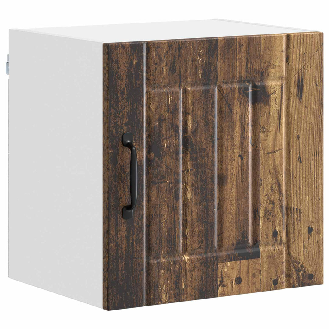 Vægskab LUCCA 2 pcs Gammelt træ 40 x 31 x 40 cm Konstrueret træ
