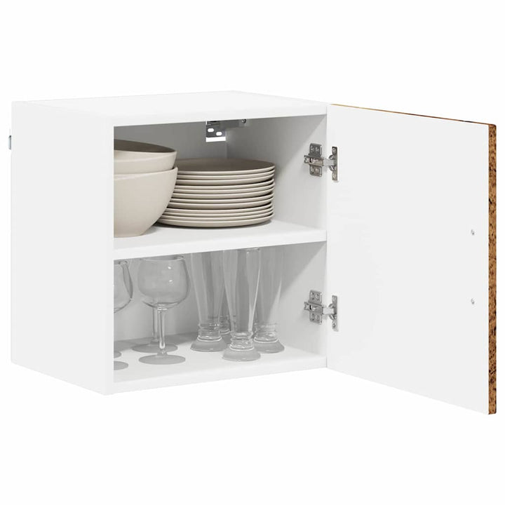 Vægskab LUCCA 2 pcs Gammelt træ 40 x 31 x 40 cm Konstrueret træ