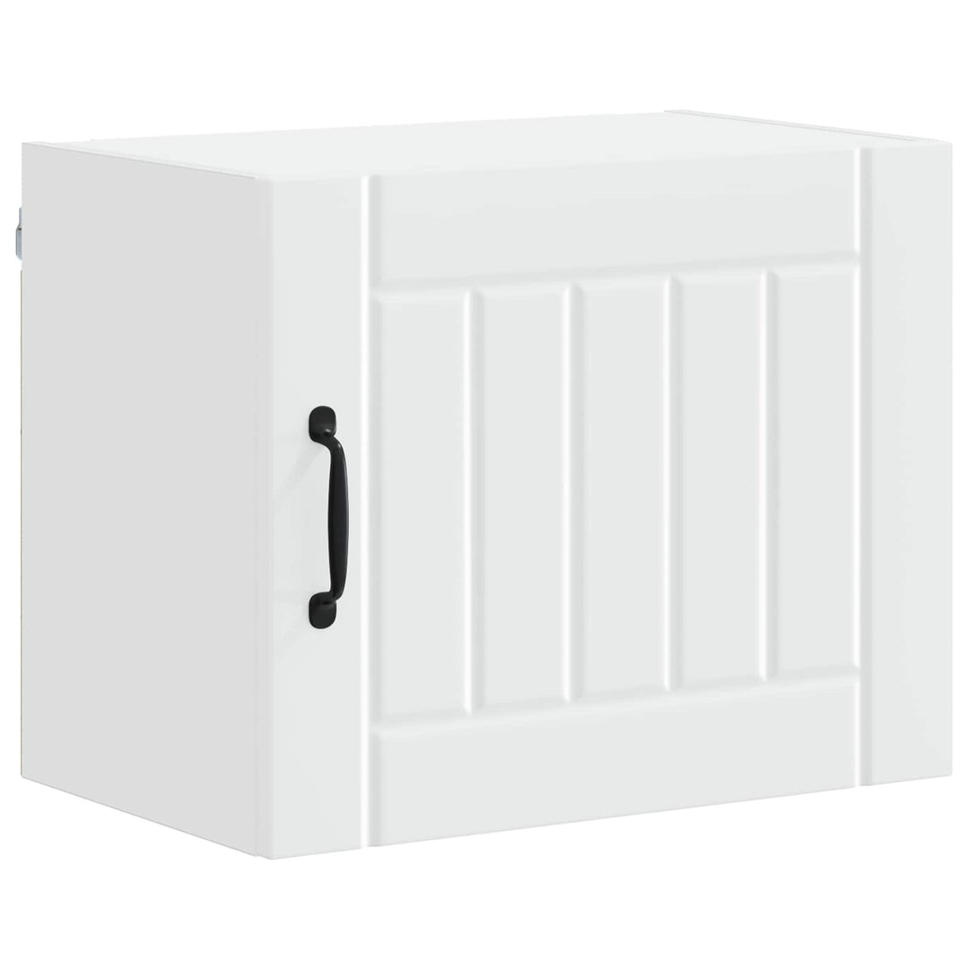 Vægskab LUCCA 2 pcs Hvid 50 x 31 x 40 cm Konstrueret træ