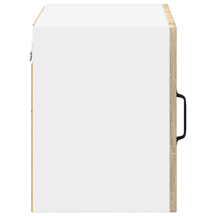 Vægskab LUCCA 2 pcs Sonoma-eg 50 x 31 x 40 cm Konstrueret træ