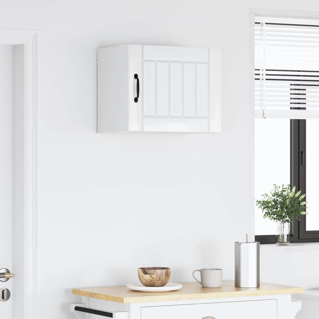 Vægskab LUCCA Hvid højglans 50 x 31 x 40 cm Konstrueret træ