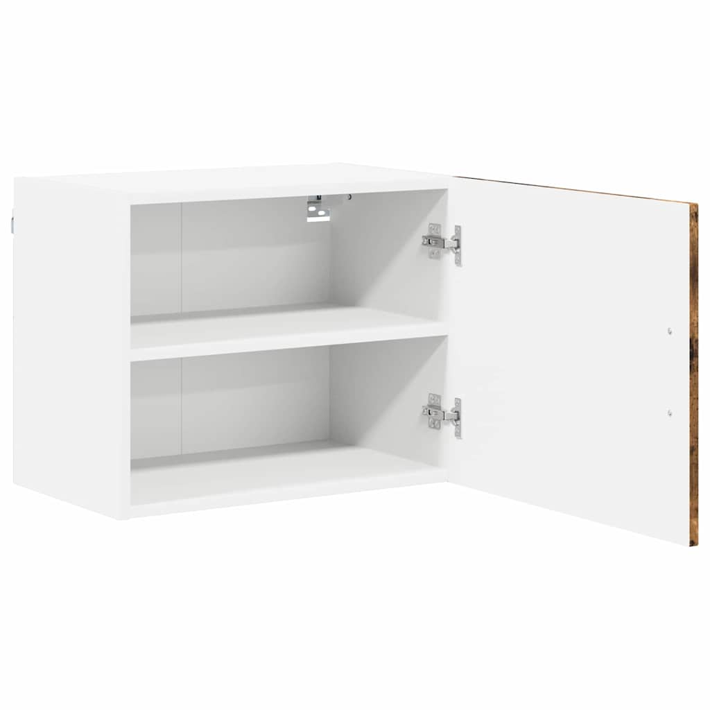 Vægskab LUCCA 2 pcs Røget eg 50 x 31 x 40 cm Konstrueret træ