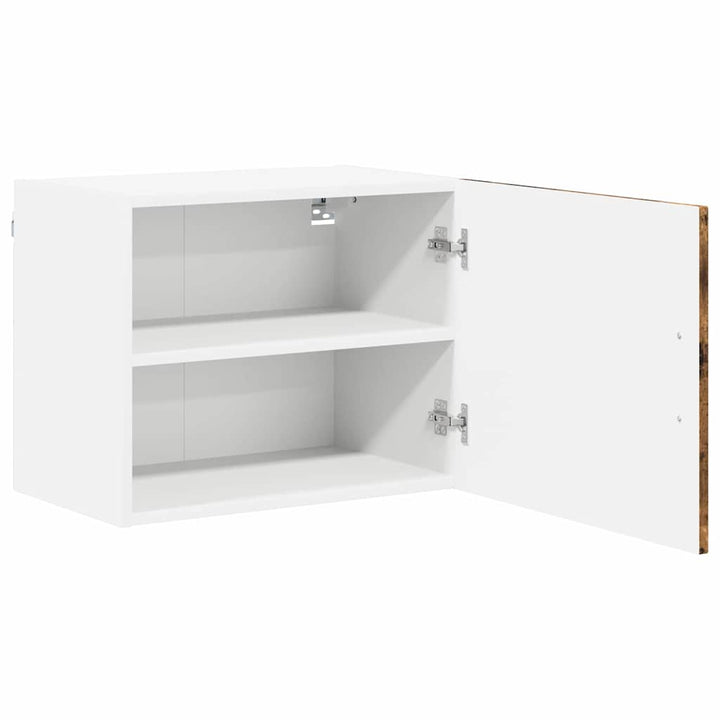 Vægskab LUCCA 2 pcs Røget eg 50 x 31 x 40 cm Konstrueret træ