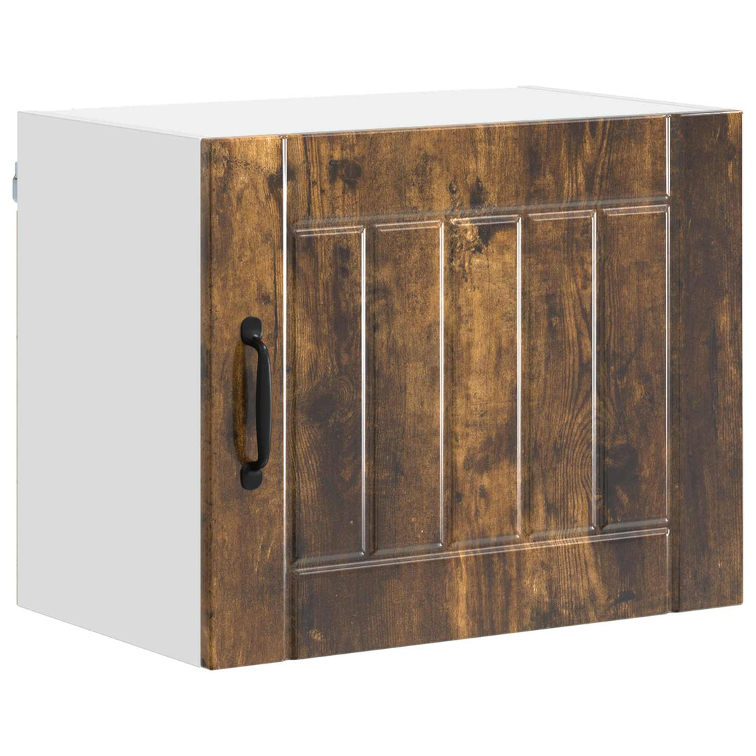 Vægskab LUCCA 2 pcs Røget eg 50 x 31 x 40 cm Konstrueret træ