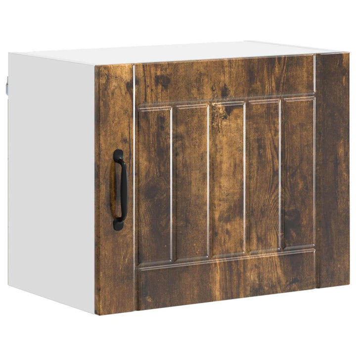 Vægskab LUCCA 2 pcs Røget eg 50 x 31 x 40 cm Konstrueret træ