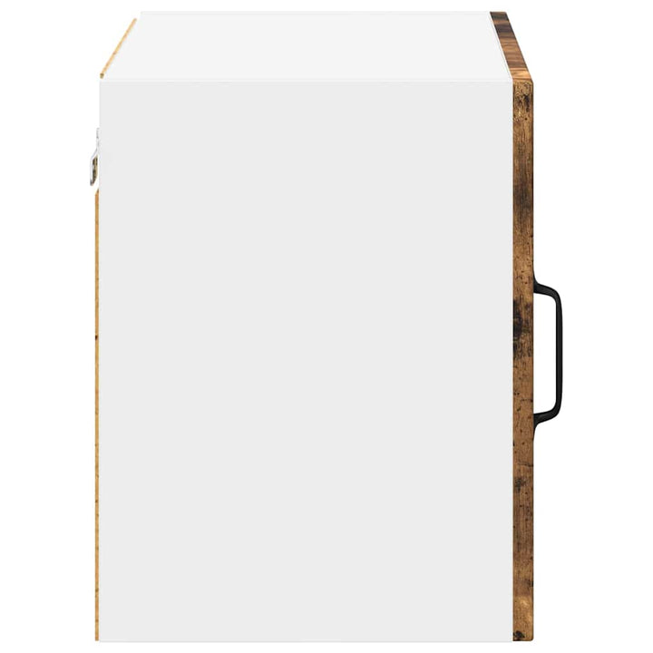 Vægskab LUCCA 2 pcs Røget eg 50 x 31 x 40 cm Konstrueret træ