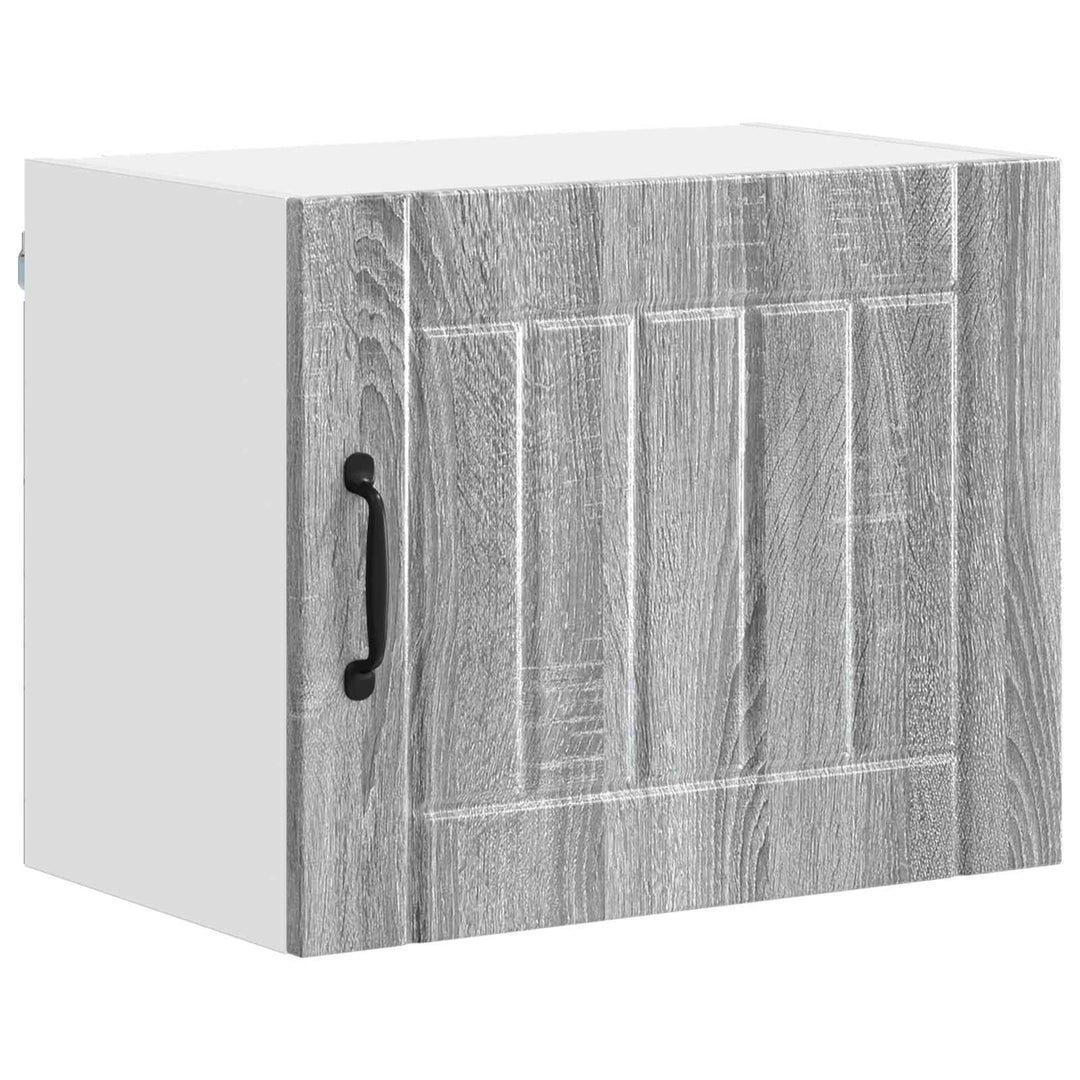 Vægskab LUCCA 2 pcs Grå sonoma-eg 50 x 31 x 40 cm
