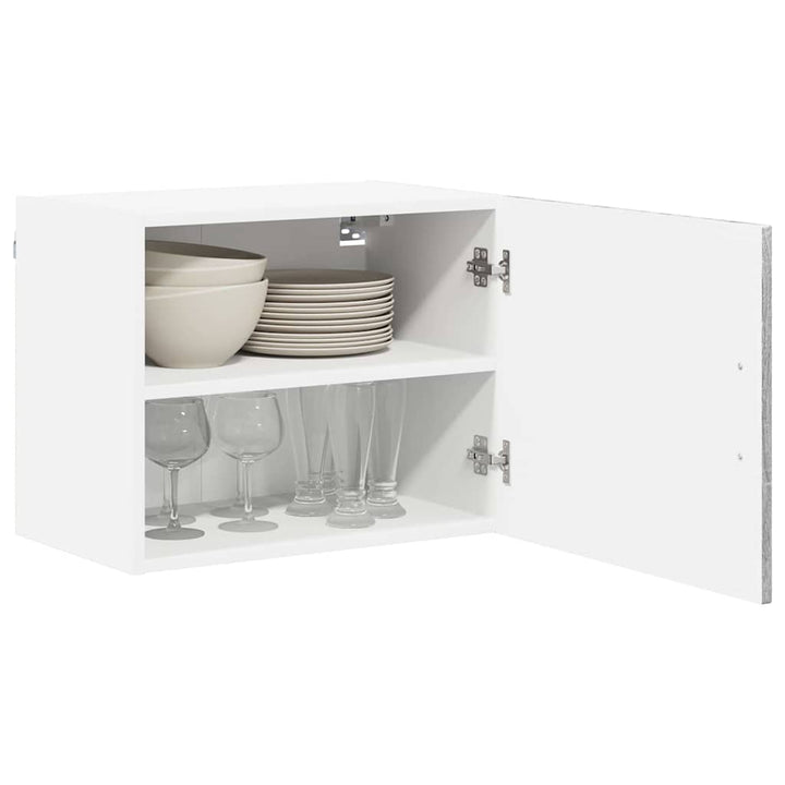 Vægskab LUCCA 2 pcs Grå sonoma-eg 50 x 31 x 40 cm