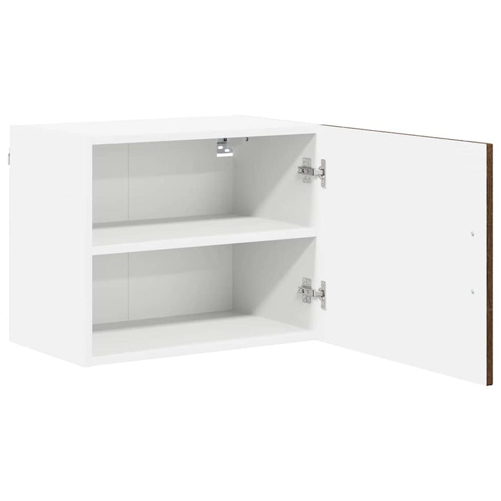 Vægskab LUCCA 2 pcs Brunt eg 50 x 31 x 40 cm Konstrueret træ