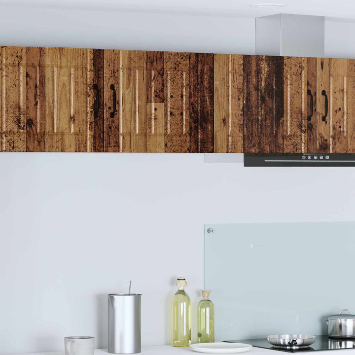 Vægskab LUCCA 2 pcs Gammelt træ 50 x 31 x 40 cm Konstrueret træ