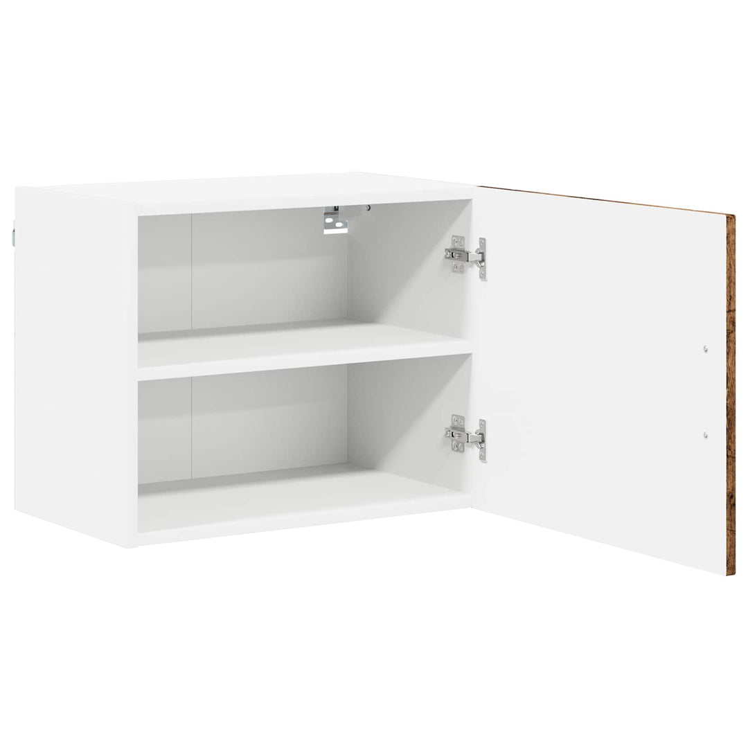 Vægskab LUCCA 2 pcs Gammelt træ 50 x 31 x 40 cm Konstrueret træ