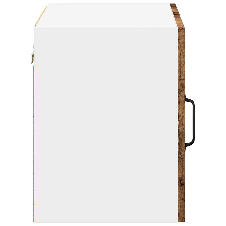 Vægskab LUCCA 2 pcs Gammelt træ 50 x 31 x 40 cm Konstrueret træ