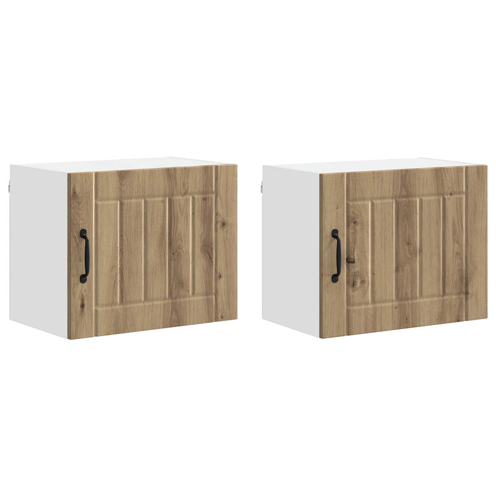 Vægskab LUCCA 2 pcs Artisan-eg Konstrueret træ