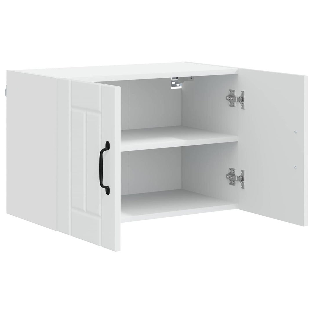 Vægskab LUCCA 2 pcs Hvid 60 x 31 x 40 cm Konstrueret træ
