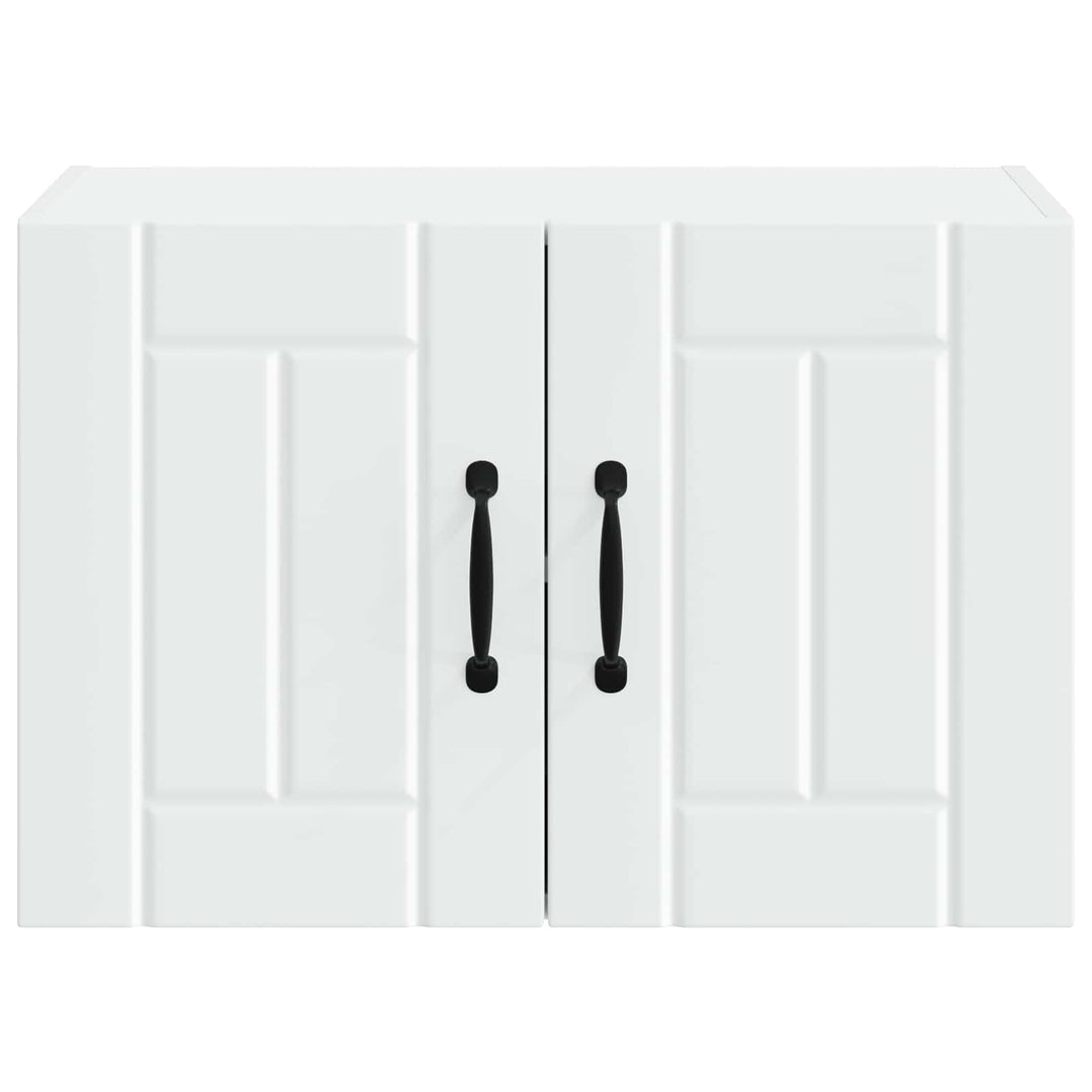 Vægskab LUCCA 2 pcs Hvid 60 x 31 x 40 cm Konstrueret træ