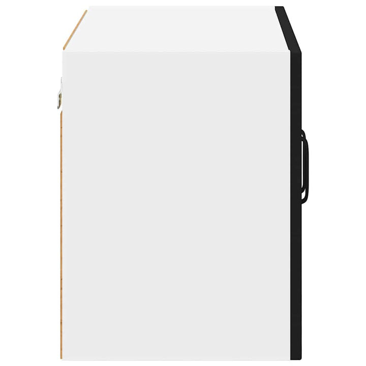 Vægskab LUCCA 2 pcs Sort 60 x 31 x 40 cm Konstrueret træ