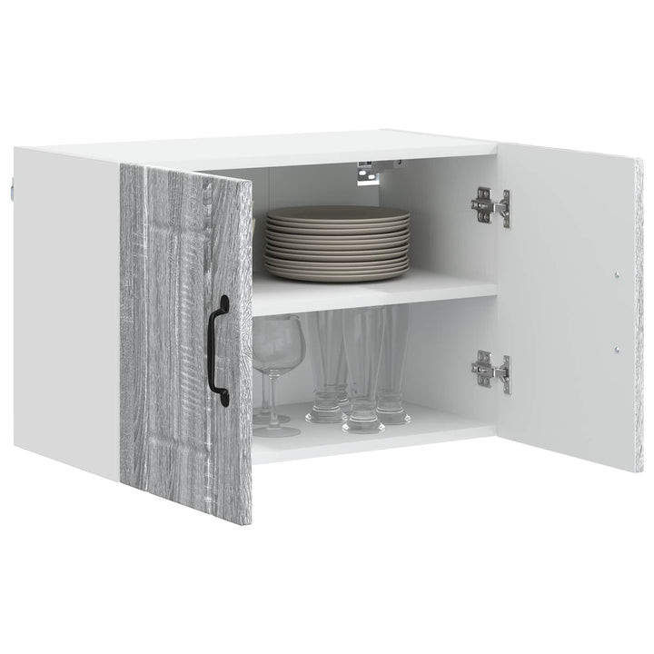 Vægskab LUCCA Grå sonoma-eg 60 x 31 x 40 cm Konstrueret træ