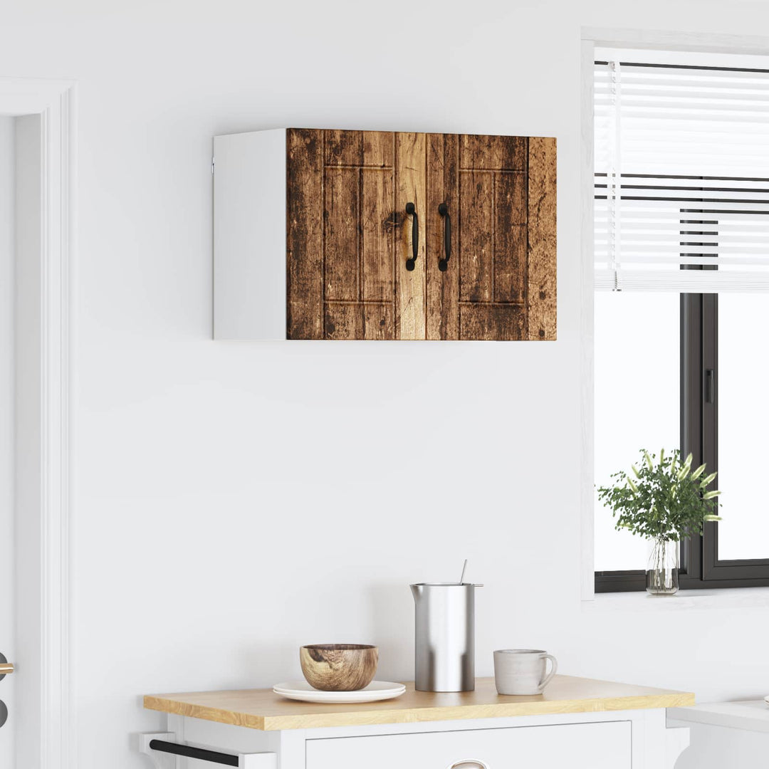 Vægskab LUCCA Gammelt træ 60 x 31 x 40 cm Konstrueret træ