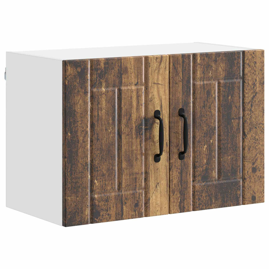 Vægskab LUCCA Gammelt træ 60 x 31 x 40 cm Konstrueret træ