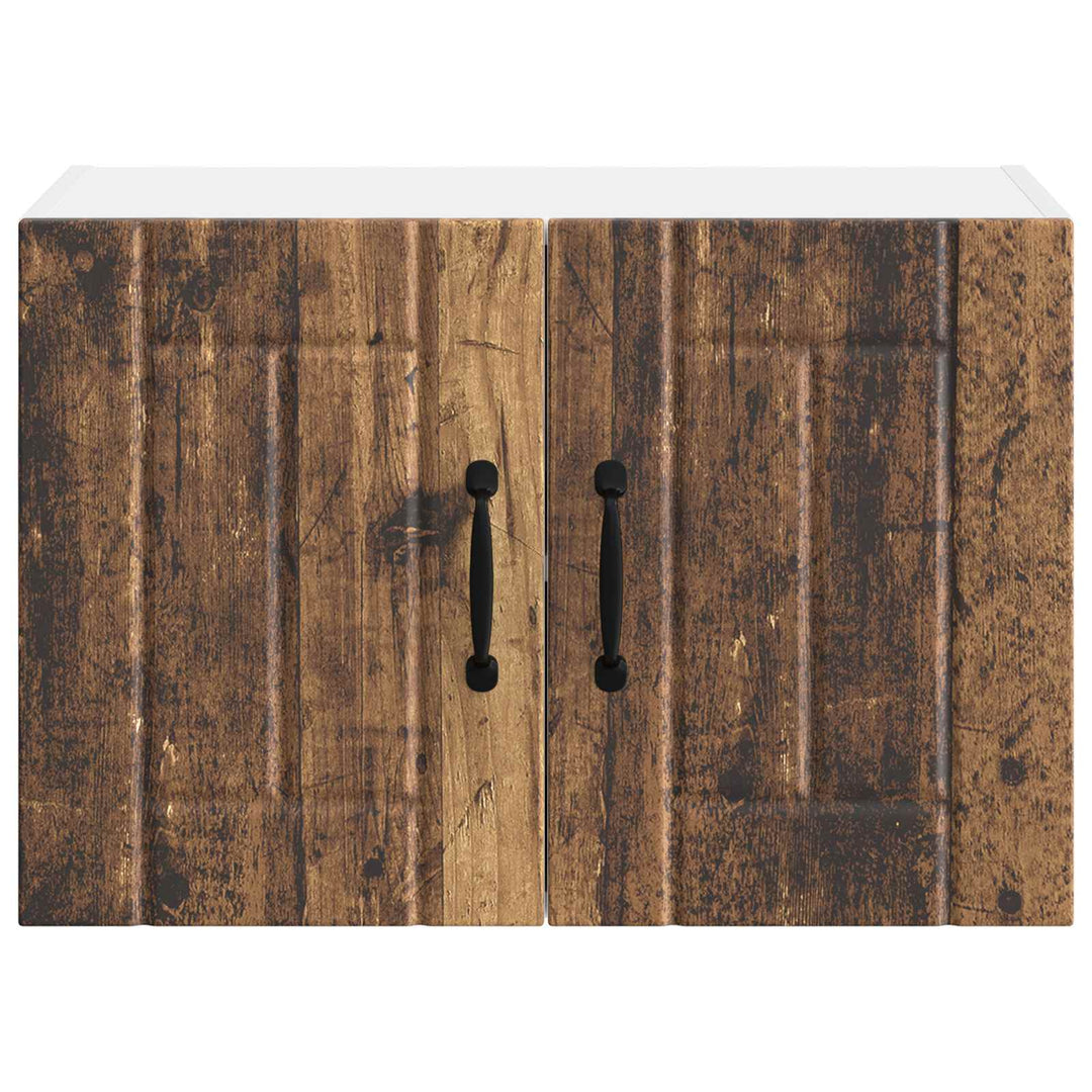 Vægskab LUCCA 2 pcs Gammelt træ 60 x 31 x 40 cm Konstrueret træ