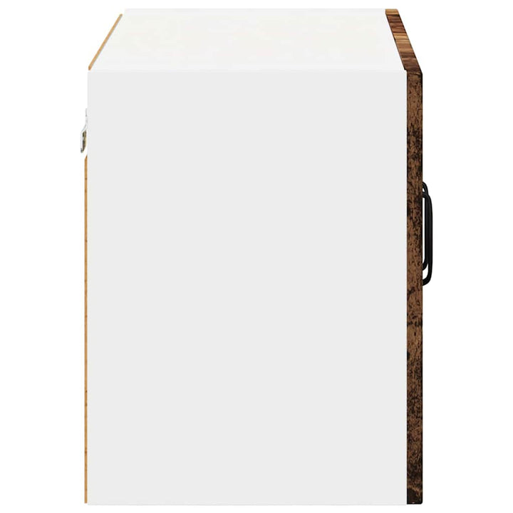 Vægskab LUCCA 2 pcs Gammelt træ 60 x 31 x 40 cm Konstrueret træ