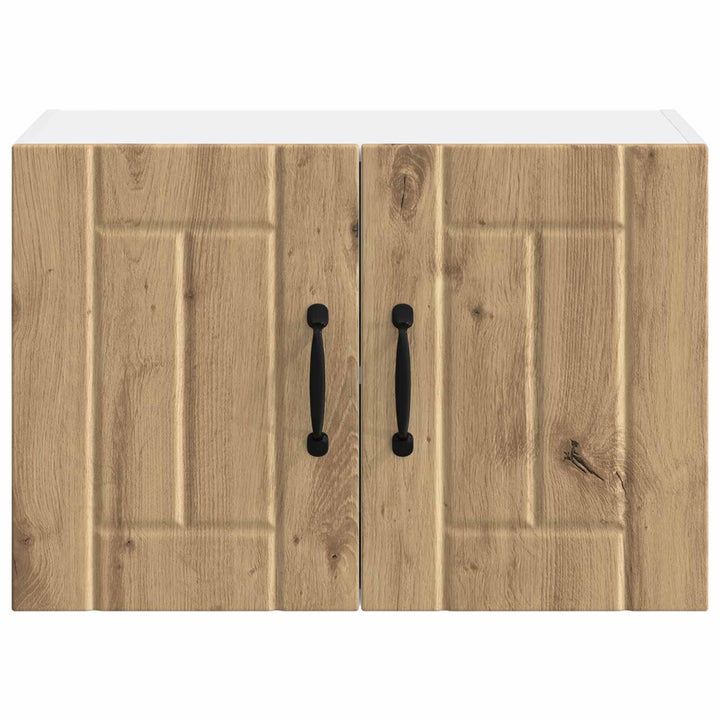 Vægskab LUCCA 2 stk. Artisan-eg Konstrueret træ