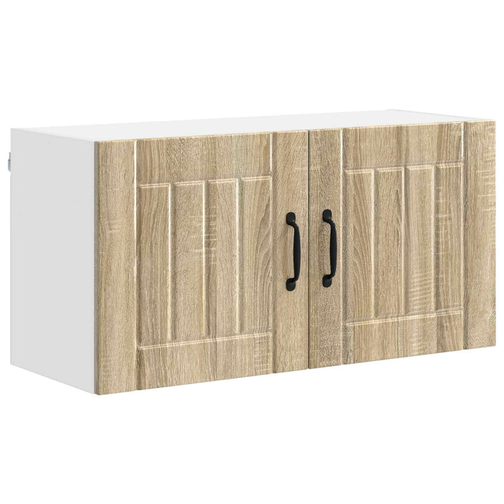 Vægskab LUCCA Sonoma-eg 80 x 31 x 40 cm Konstrueret træ
