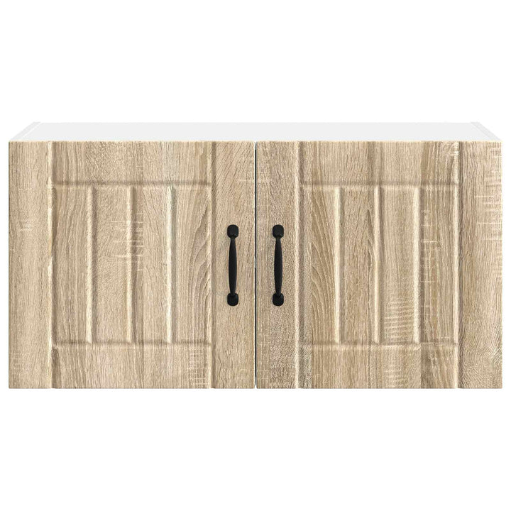Vægskab LUCCA Sonoma-eg 80 x 31 x 40 cm Konstrueret træ