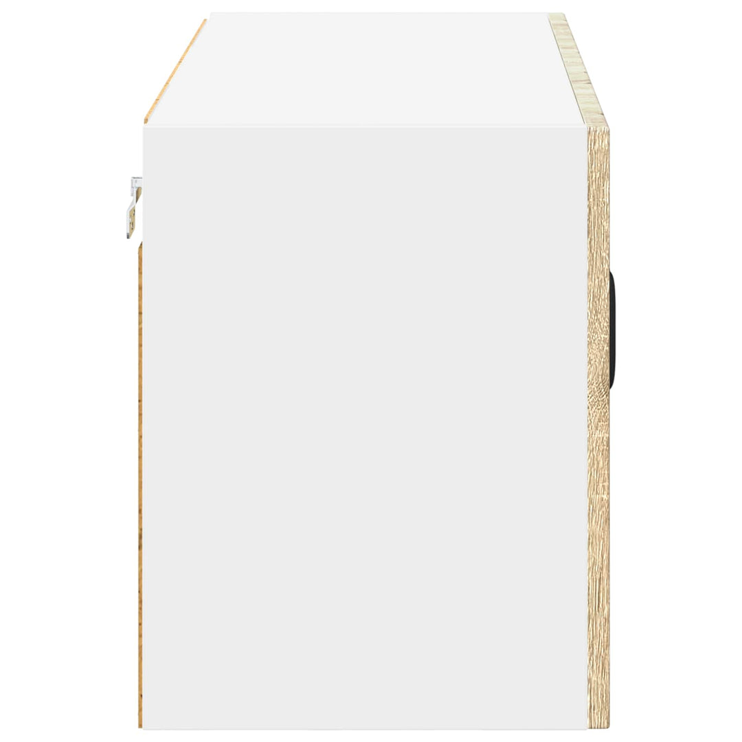 Vægskab LUCCA Sonoma-eg 80 x 31 x 40 cm Konstrueret træ