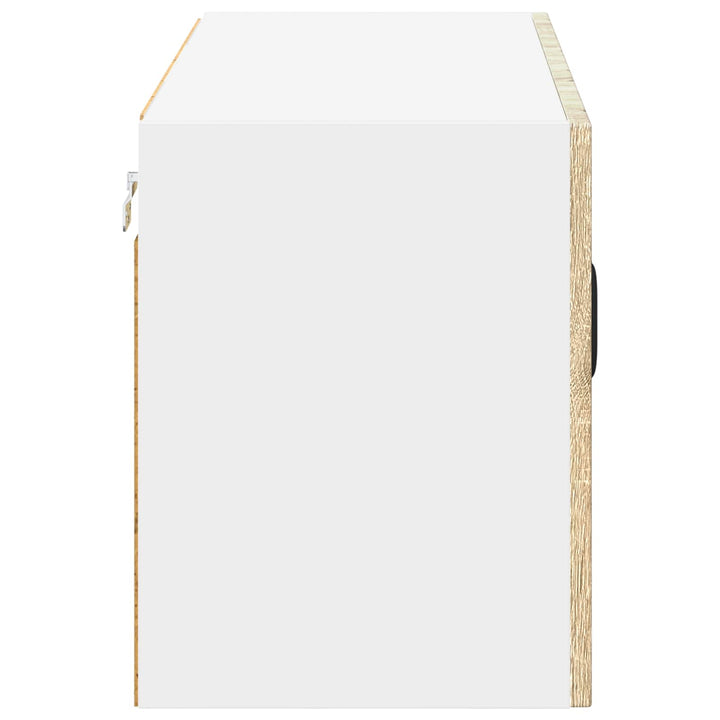 Vægskab LUCCA Sonoma-eg 80 x 31 x 40 cm Konstrueret træ