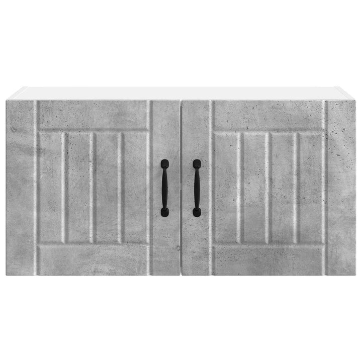 Vægskab LUCCA Betongrå 80 x 31 x 40 cm Konstrueret træ