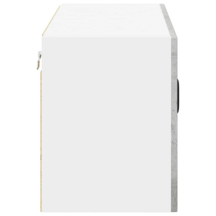 Vægskab LUCCA Betongrå 80 x 31 x 40 cm Konstrueret træ