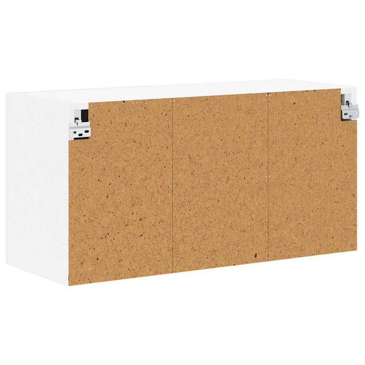 Vægskab LUCCA Hvid højglans 80 x 31 x 40 cm Konstrueret træ