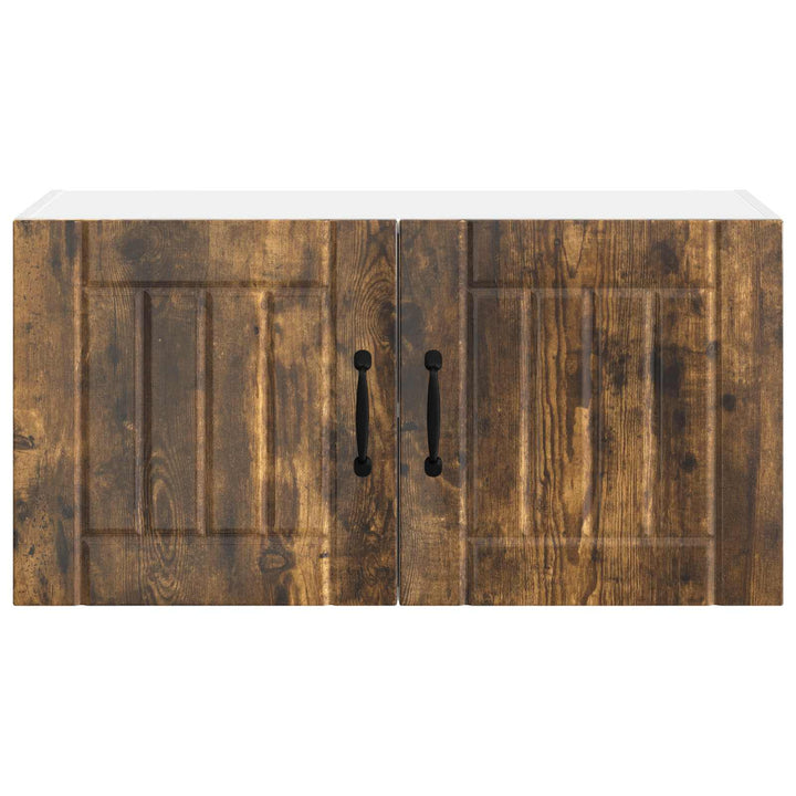 Vægskab LUCCA Røget eg 80 x 31 x 40 cm Konstrueret træ