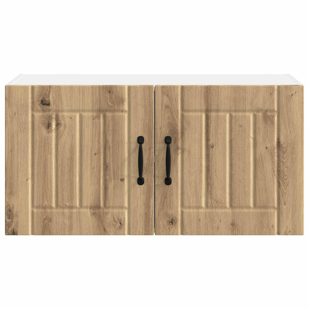 Vægskab LUCCA Artisan-eg 80 x 31 x 40 cm Konstrueret træ