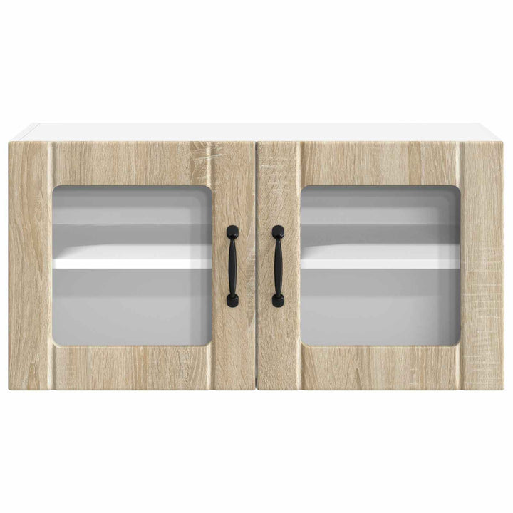 Væglågskab LUCCA Sonoma-eg 80 x 31 x 40 cm Konstrueret træ