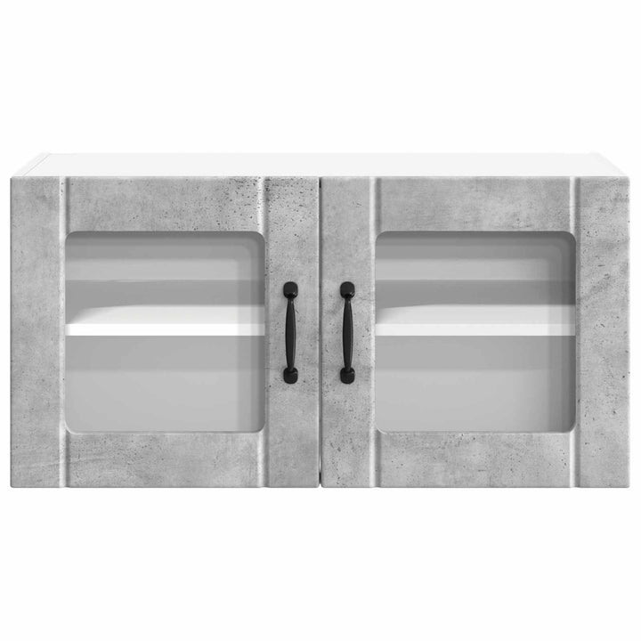 Væglågskab LUCCA Betongrå 80 x 31 x 40 cm Konstrueret træ