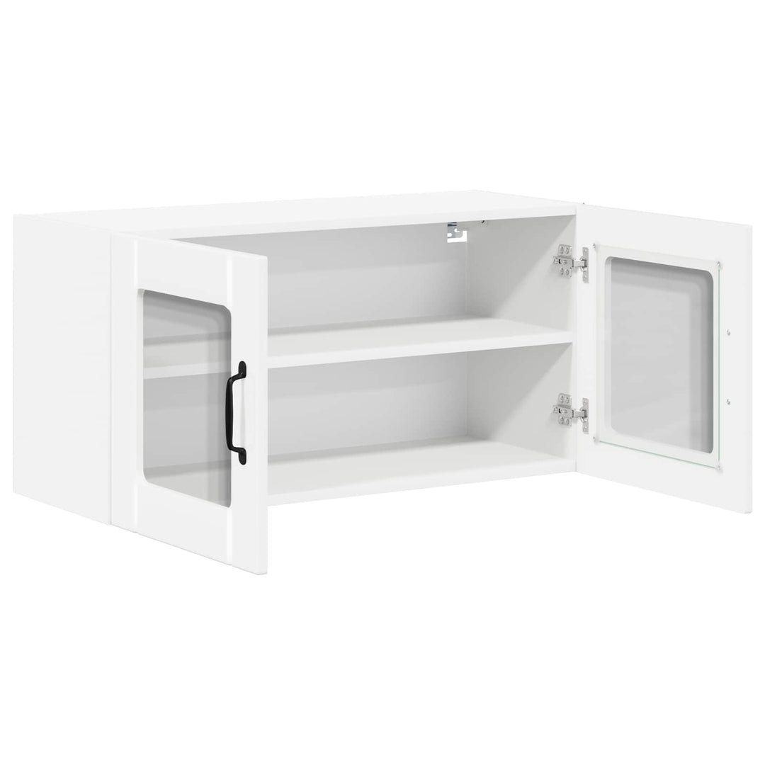 Væglågskab LUCCA Hvid højglans 80 x 31 x 40 cm Konstrueret træ
