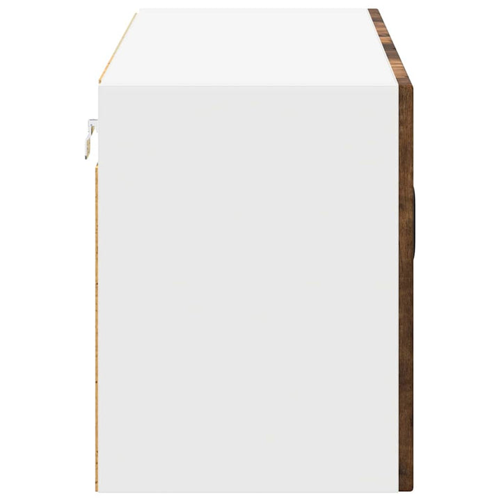Væglågskab LUCCA Røget eg 80 x 31 x 40 cm Konstrueret træ