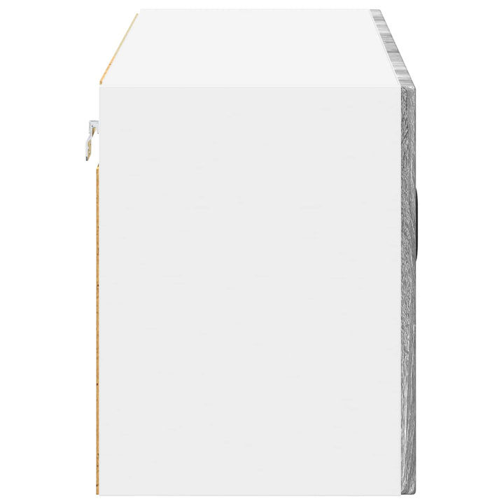 Væglågskab LUCCA Grå sonoma-eg 80 x 31 x 40 cm Konstrueret træ