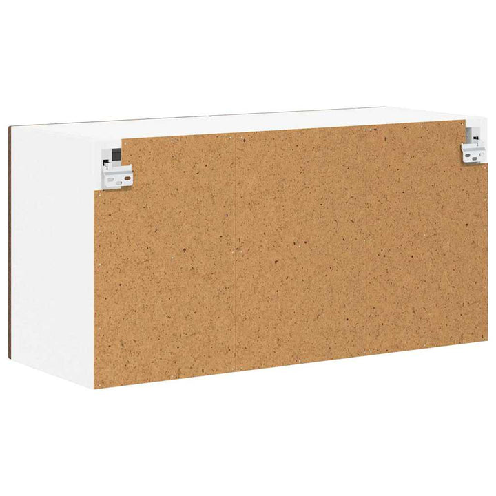 Væglågskab LUCCA Brunt eg 80 x 31 x 40 cm Konstrueret træ