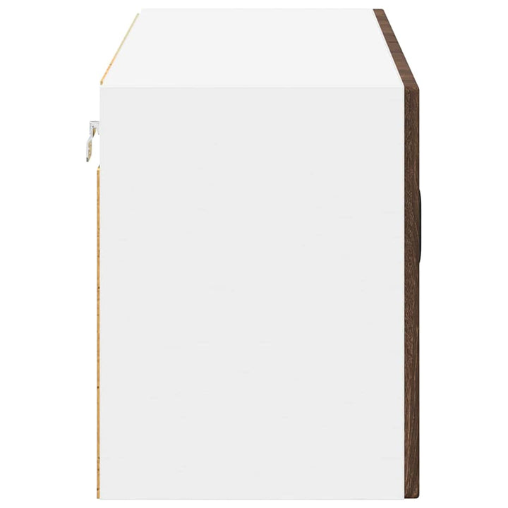 Væglågskab LUCCA Brunt eg 80 x 31 x 40 cm Konstrueret træ