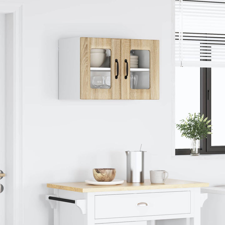 Væglågskab LUCCA Sonoma-eg 60 x 31 x 40 cm Konstrueret træ