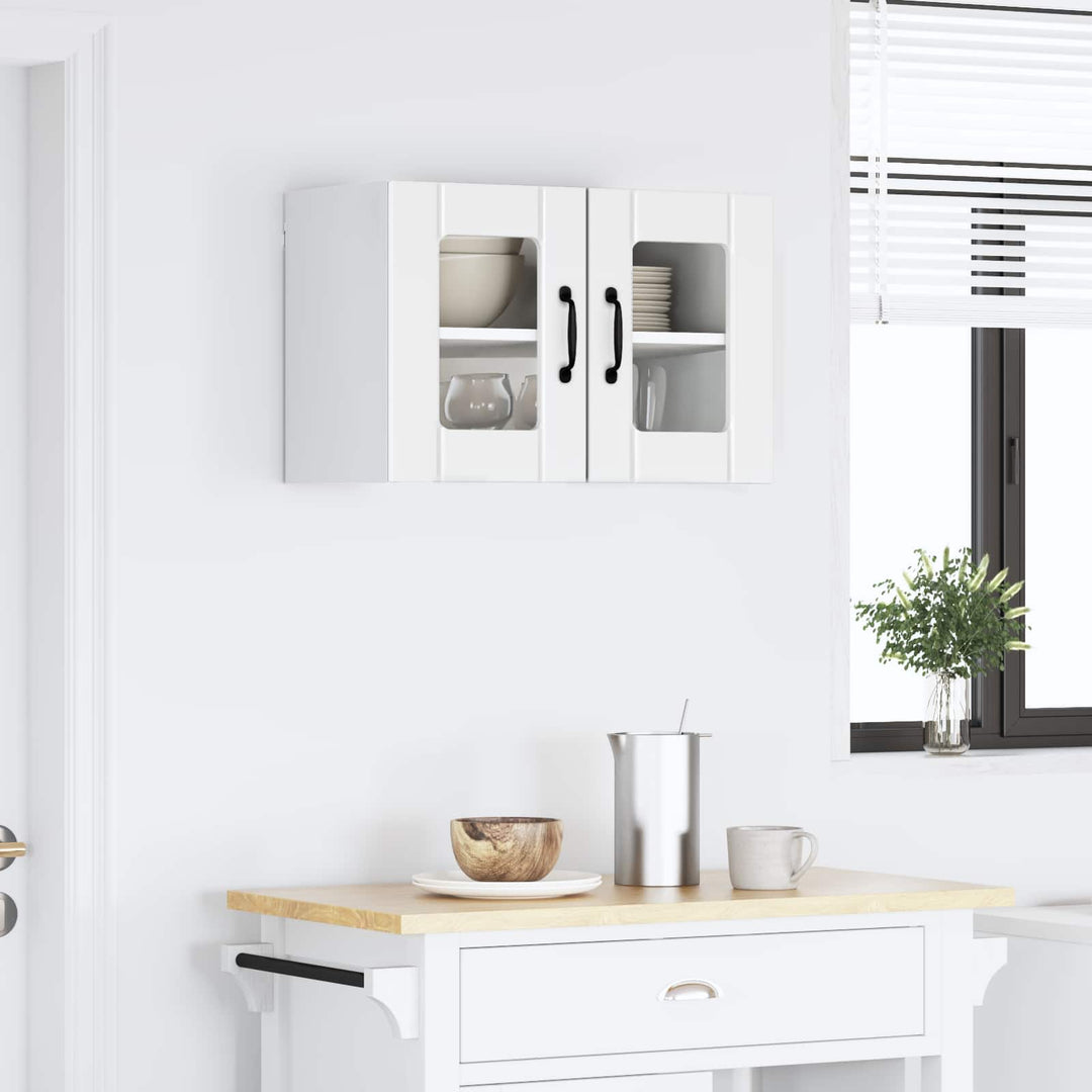 Væglågskab LUCCA Hvid højglans 60 x 31 x 40 cm Konstrueret træ