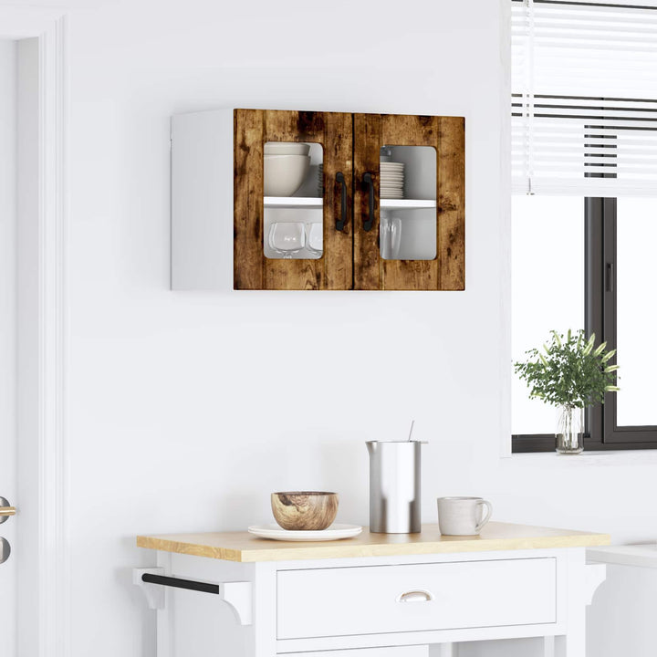 Væglågskab LUCCA Røget eg 60 x 31 x 40 cm Konstrueret træ