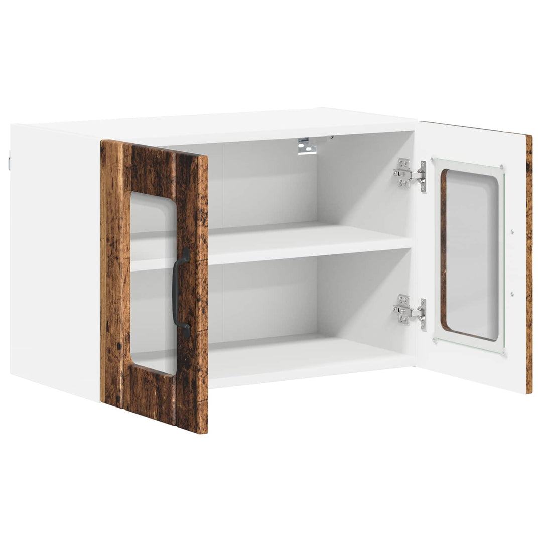 Væglågskab LUCCA Gammelt træ 60 x 31 x 40 cm Konstrueret træ