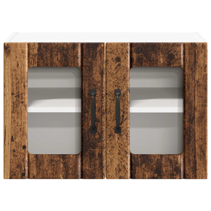 Væglågskab LUCCA Gammelt træ 60 x 31 x 40 cm Konstrueret træ