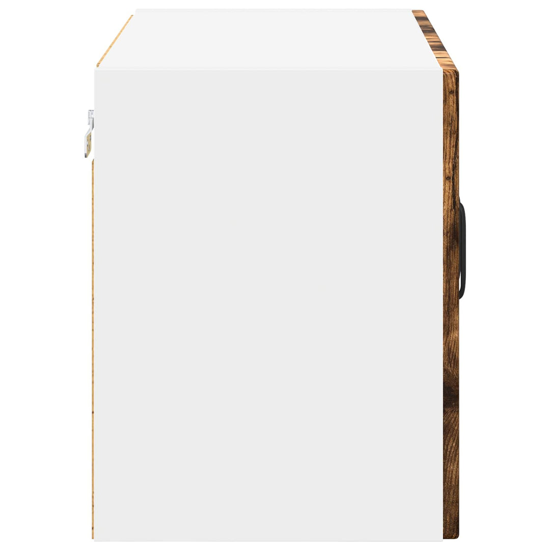 Væglågskab LUCCA Gammelt træ 60 x 31 x 40 cm Konstrueret træ