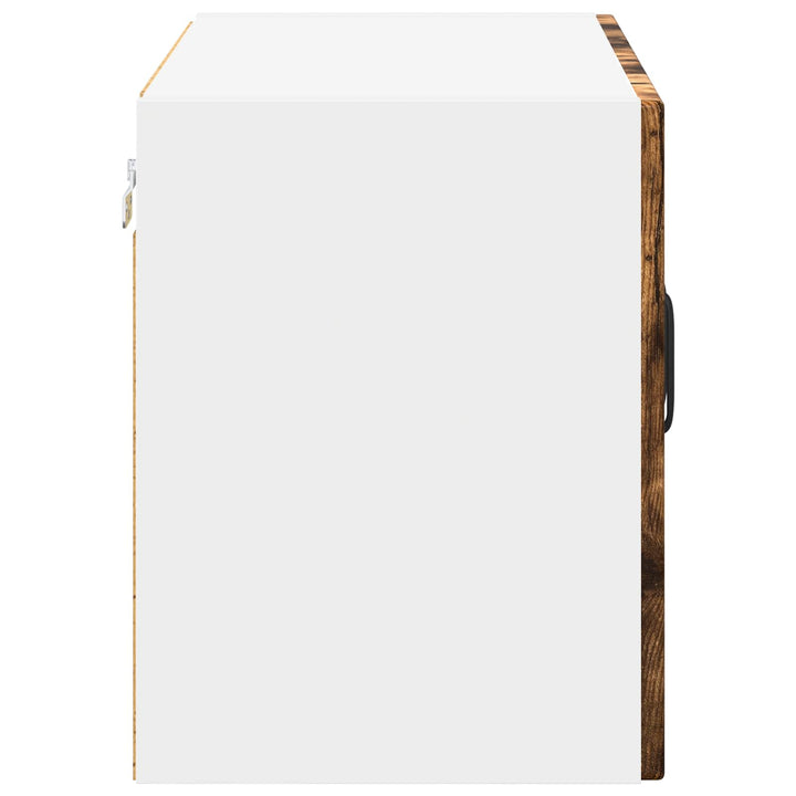 Væglågskab LUCCA Gammelt træ 60 x 31 x 40 cm Konstrueret træ